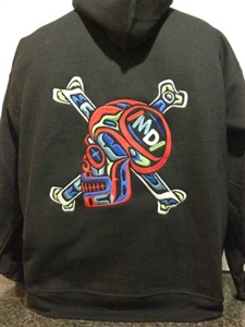 Skull discount hoodie designer